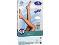 Sauber collant open toe maglia microrete 140 den colore neutro beige 4 linea classica