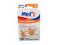 Cerotto meds strips poliuretano ipoallergenico classico assortiti 20 pezzi