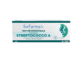 Test rapido faringeo strepto a sofarmapiu' rilevazione antigene streptococco a su tampone faringeo mediante immunocromatografia professionale 10 pezzi