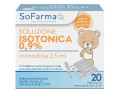 Soluzione salina 0,9% 20 flaconi 2,5 ml sofarmapiu'