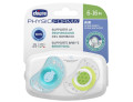 Chicco succhietto air boy in silicone 6-16 mesi 2 pezzi