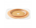 Placca natura+ piana ritagliabile in idrocolloide stomahesive e cerotto poroso flangia 57 mm 5 pezzi
