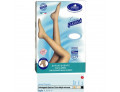Sauber autoreggente open toe maglia microrete 70 den colore neutro beige taglia 3 linea classica