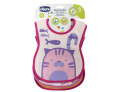 Chicco bavaglino pappa 6m 3 pezzi girl