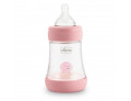 Chicco biberon perfect 5 girl 150 ml in silicone 1 foro