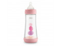 Chicco biberon perfect 5 girl 300 ml in silicone 3 fori