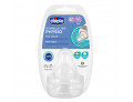 Chicco tettarella perfect 5 4m in silicone 3 fori 2 pezzi