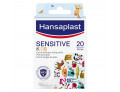Cerotto hansaplast sensitive kids 20 pezzi assortiti