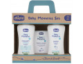 Chicco baby moments set bagnoschiuma pelli delicate 200 ml + shampoo pelli delicate 200 ml + acqua di colonia baby smell pelli delicate 100 ml