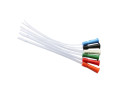 Catetere vescicale 1 via per cateterismo intermittente eruplast plus punta nelaton 2 fori smussi lunghezza 19 cm diametro ch8 60 pezzi