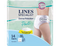 Pannolone per incontinenza lines specialist derma pants plus xl 14 pezzi