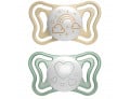 Chicco succhietto light lumi silicone 2-6m 2 pezzi