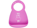 Chicco bavaglia silicone rosa