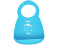 Chicco bavaglia silicone azzurro