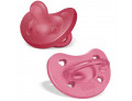 Chicco gommotto silicone rosa 16-36 mesi 2 pezzi