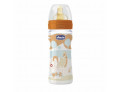 Chicco Biberon Benessere 2+ mesi colore arancione (1 pz da 250 ml)