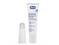 Chicco Oral Care Set gel gengivale + Massaggia gengive da dito 4+ mesi