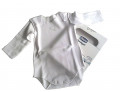 Chicco Sanitized Body neonati 100% cotone mesi 6 colore bianco manica lunga (1 pz)