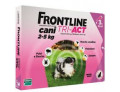 Frontline Tri act soluzione antiparassitario spot on per cani da 2 a 5kg (3 pipette)