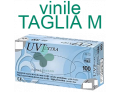 Uvi Extra guanti in vinile senza polvere taglia M (100 pz)