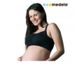 Medela Reggiseno Fashion Style morbido per Gravidanza e Allattamento taglia M nero