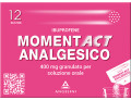 MomentAct Analgesico granulato 400mg (12 bustine)