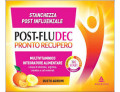 Post FluDec Pronto Recupero multivitaminico per stanchezza post influenzale gusto agrumi (12 bustine)