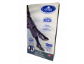 Sauber Calza uomo anatomica Q-Skin a compressione graduata 140 denari colore nero taglia 43-45 