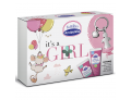 Euphidra It's a Girl cofanetto regalo bimba (crema corpo 250ml + doccia shampoo 250ml + portachiavi con charms)