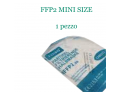 Fuxibio FFP2 NR mascherina singola bianca XS mini size (1 pezzo)