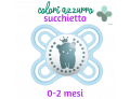 Mam Perfect Start succhietto in silicone 0-2 mesi azzurro (1 pz)