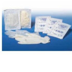 Guanto in lattice sterile per piccoli interventi ambulatoriali misura grande in blister film e carta medicale pronti all'uso 1 paio