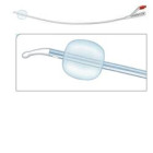 Catetere foley in silicone per adulti brillant plus 2 vie senza scanalature ch22 lunghezza 41 cm palloncino 10 ml punta tiemann 2 fori 1 pezzo