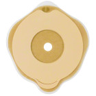 Placca piana flexima key 80 mm con protettore cutaneo idrocolloidale e flangia 5 pezzi
