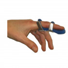 Stecca per frattura dita a ranetta farmasplint misura grande in alluminio modellabile con imbottitura in spugna poliuretanica antiallergica radiotrasparente 10 cm 1 pezzo