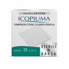 Garza compressa idrofila icopiuma 10x10cm 25 pezzi