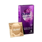 Durex no latex profilattici senza lattice (6 pezzi)