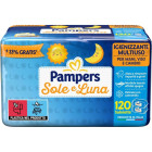 Pampers sole & luna 120 salviette igienizzanti multiuso