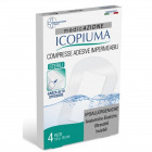 Garza compressa icopiuma medicata postoperatoria 10x15 cm 4 pezzi