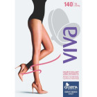 Viva 140 calza autoreggente ag maglia a rete pc nero 2