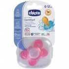 Chicco succhietto comfort girl in caucciu' 6-16 mesi 1 pezzo