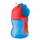 Philips tazza colorata con cannuccia maschio 200 ml