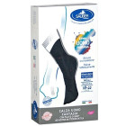 Sauber calza uomo fantasia q-skin 140 den blu pois rossi taglia m