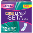 Lines seta ultra assorbenti anatomici 12 pezzi