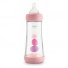 Chicco biberon perfect 5 girl 300 ml in silicone 3 fori