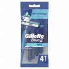 Gillette blue ii usa&getta plus 4 pezzi