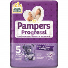 Pampers progressi junior pannolino 5 11-25kg 19 pezzi