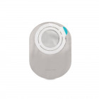 Sensura mio flex sistema 2 pezzi con aggancio adesivo sacca colostomia a fondo chiuso rivestita 50mm da 550 ml 30 pezzi