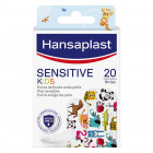 Cerotto hansaplast sensitive kids 20 pezzi assortiti