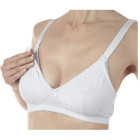 Mammy reggiseno cotone allattamento white 6d